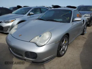 2005 Porsche 911 Turbo S with VIN WP0AB29985S685081, listed as a Copart auction lot 75316024 with 0 mi miles and Salvage Title. Bid and sale history available at carsss.com. Image 1.