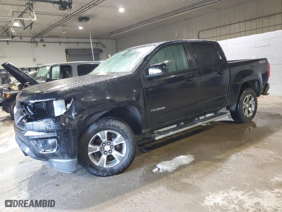 2015 Chevrolet Colorado 4WD Z71 with VIN 1GCGTCE31F1205596, listed as a Copart auction lot 47103455 with 87,529 mi miles and Salvage Title. Bid and sale history available at carsss.com. Image 1.
