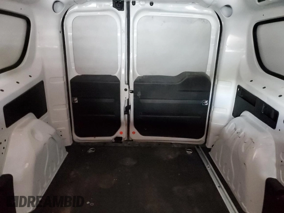 2022 Ram ProMaster City Cargo Tradesman with VIN ZFBHRFAB6N6X11883, listed as a Copart auction lot 74130934 with 2,110 mi miles and Salvage Title. Bid and sale history available at DreamBid. Image 10.
