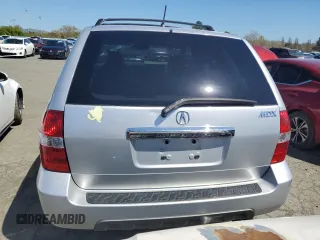 2003 Acura MDX Touring Pkg with VIN 2HNYD18693H517135, listed as a Copart auction lot 48460284 with 168,359 mi miles and Salvage Title. Bid and sale history available at carsss.com. Image 6.