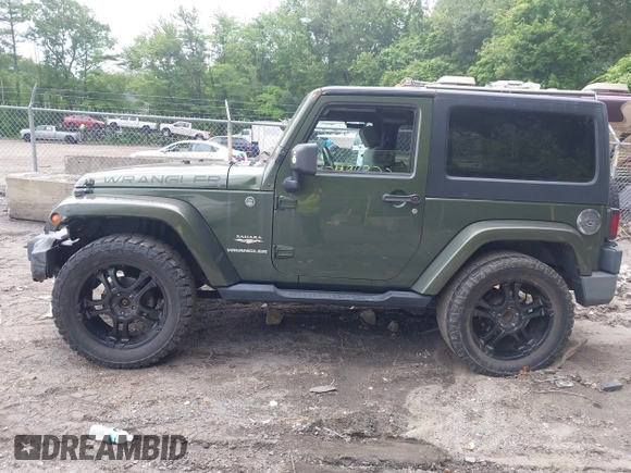 2008 Jeep Wrangler Sahara with VIN 1J4FA54178L647426, listed as a IAAI auction lot 42496322 with 157,016 mi miles and . Bid and sale history available at DreamBid. Image 14.