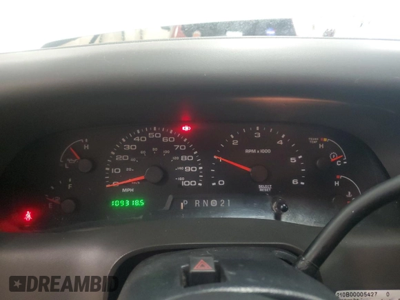 2002 Ford F-250 XL with VIN 1FTNW20S82EA25042, listed as a Copart auction lot 72977204 with 109,318 mi miles and Clean Title. Bid and sale history available at DreamBid. Image 9.