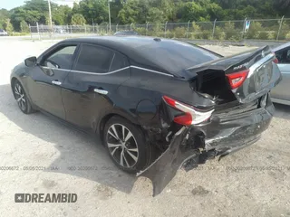 2018 Nissan Maxima SV with VIN 1N4AA6AP7JC388754, listed as a IAAI auction lot 30206672 with 42,084 mi miles. Bid and sale history available at carsss.com. Image 3.