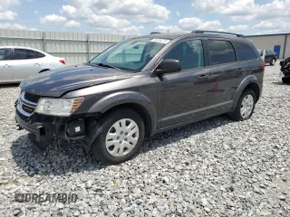 2017 Dodge Journey SE z VIN 3C4PDCAB5HT694834, wystawiony jako Copart lot #56306275 z przebiegiem 75 286 mil mil oraz Szkoda całkowita • Salvage title. Historia ofert i sprzedaży dostępna na DreamBid. Obrazek 1.