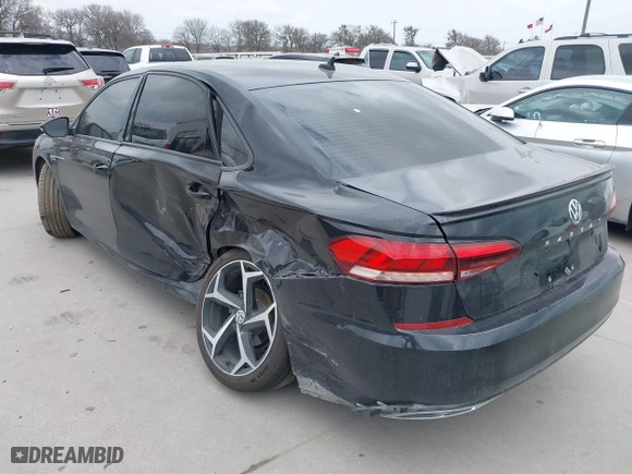 2020 Volkswagen Passat 2.0T R-Line with VIN 1VWMA7A38LC007732, listed as a IAAI auction lot 41705665 with 67,000 mi miles. Bid and sale history available at carsss.com. Image 3.