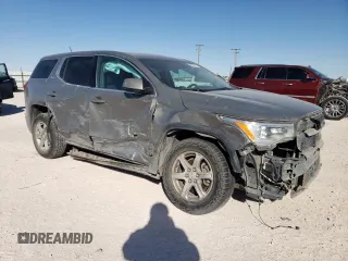 2019 GMC Acadia SLE with VIN 1GKKNKLA9KZ266629, listed as a Copart auction lot 46946115 with 107,122 mi miles and Salvage Title. Bid and sale history available at carsss.com. Image 4.