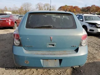 2009 Pontiac Vibe w/1SA with VIN 5Y2SP67809Z470332, listed as a Copart auction lot 78146494 with 197,955 mi miles and Salvage Title. Bid and sale history available at carsss.com. Image 6.
