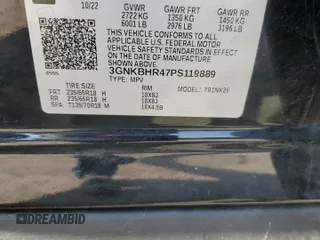2023 Chevrolet Blazer LT с VIN 3GNKBHR47PS119889, выставлен на аукционе Copart как лот 65707325 с пробегом 42 254 миль миль и На запчасти • Non repairable. История ставок и продаж доступна на DreamBid. Изображение 13.