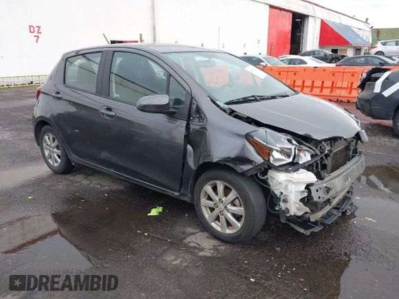 2015 Toyota Yaris L with VIN VNKKTUD38FA043393, listed as a IAAI auction lot 41573010 with 107,146 mi miles and . Bid and sale history available at DreamBid. Image 1.