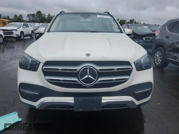2020 Mercedes-Benz GLE 350 with VIN 4JGFB4KB5LA239208, listed as a Copart auction lot 57987375 with 54,256 mi miles and Salvage title. Bid and sale history available at DreamBid. Image 5.
