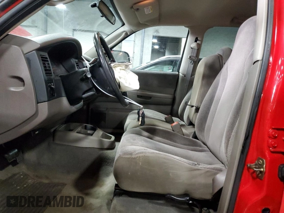 2004 Dodge Dakota SLT with VIN 1D7HG48N04S580548, listed as a Copart auction lot 82242294 with 146,500 mi miles and Salvage Title. Bid and sale history available at DreamBid. Image 7.