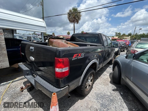 2006 Ford F-150 XLT with VIN 1FTPX14V16NB88562, listed as a Copart auction lot 63709595 with 189,748 mi miles and Clean title. Bid and sale history available at DreamBid. Image 4.