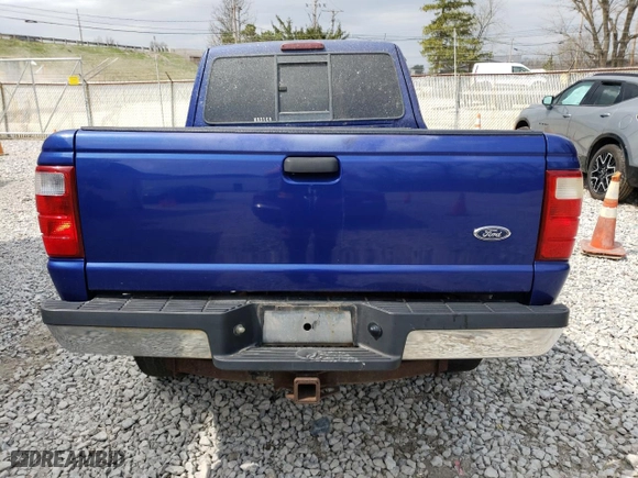 2005 Ford Ranger XLT with VIN 1FTZR45EX5PA03656, listed as a Copart auction lot 53868545 with 181,970 mi miles and Clean Title. Bid and sale history available at carsss.com. Image 6.
