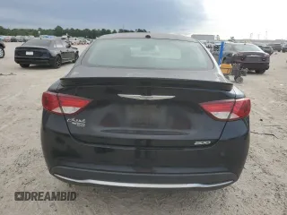 2015 Chrysler 200 Limited with VIN 1C3CCCABXFN746865, listed as a Copart auction lot 53064035 with 210,918 mi miles and Salvage Title. Bid and sale history available at DreamBid. Image 6.