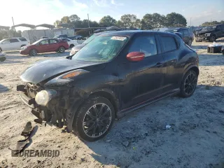 2015 Nissan Juke SV with VIN JN8AF5MV9FT564893, listed as a Copart auction lot 72937033 with 173,717 mi miles and Salvage Title. Bid and sale history available at carsss.com. Image 1.