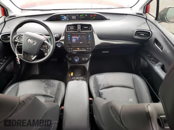 2019 Toyota Prius LE z VIN JTDL9RFU3K3008712, wystawiony jako Copart lot #55384635 z przebiegiem 34 228 mil mil oraz Szkoda całkowita • Salvage title. Historia ofert i sprzedaży dostępna na DreamBid. Obrazek 8.