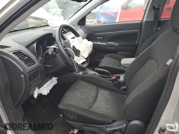 2021 Mitsubishi Outlander SE with VIN JA4APVAU3MU025935, listed as a Copart auction lot 57871655 with 63,451 mi miles and Salvage title. Bid and sale history available at DreamBid. Image 7.