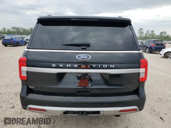2023 Ford Expedition XLT with VIN 1FMJU1H86PEA14891, listed as a Copart auction lot 53363435 with 0 mi miles and Non Repairable. Bid and sale history available at carsss.com. Image 6.
