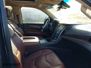 2018 Cadillac Escalade Premium Luxury with VIN 1GYS4CKJXJR217809, listed as a IAAI auction lot 41711281 with 63,482 mi miles. Bid and sale history available at carsss.com. Image 5.
