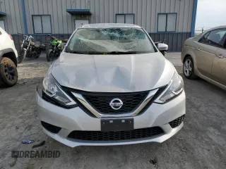 2017 Nissan Sentra S with VIN 3N1AB7AP6HY309527, listed as a Copart auction lot 54578715 with 52,341 mi miles and Salvage Title. Bid and sale history available at DreamBid. Image 5.