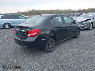 2019 Mitsubishi Mirage G4 ES with VIN ML32F3FJ5KHF04336, listed as a IAAI auction lot 42010667 with 74,910 mi miles. Bid and sale history available at carsss.com. Image 4.