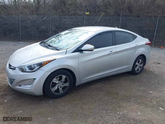 2015 Hyundai Elantra Limited with VIN 5NPDH4AE2FH564417, listed as a IAAI auction lot 41913585 with 114,773 mi miles. Bid and sale history available at carsss.com. Image 2.