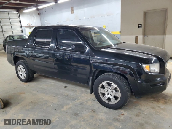 2008 Honda Ridgeline RTL with VIN 2HJYK16568H511771, listed as a Copart auction lot 75184284 with 173,957 mi miles and Salvage Title. Bid and sale history available at carsss.com. Image 4.
