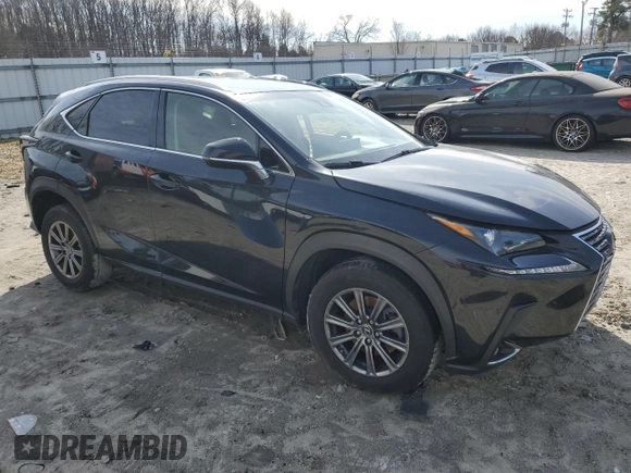 2019 Lexus NX with VIN JTJYARBZ3K2125126, listed as a Copart auction lot 45105175 with 93,509 mi miles and Salvage Title. Bid and sale history available at carsss.com. Image 4.