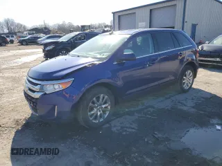 2013 Ford Edge Limited with VIN 2FMDK4KC9DBB18154, listed as a Copart auction lot 52440295 with 143,219 mi miles and Salvage Title. Bid and sale history available at carsss.com. Image 1.