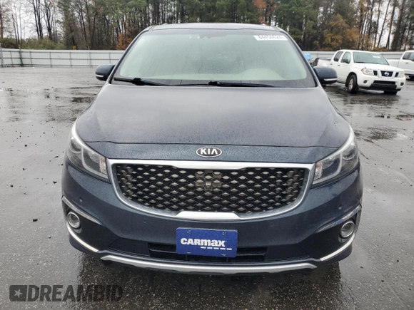 2017 Kia Sedona SX-L with VIN KNDME5C14H6271978, listed as a Copart auction lot 84454624 with 79,753 mi miles and Clean Title. Bid and sale history available at carsss.com. Image 5.