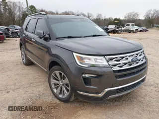 2018 Ford Explorer Limited with VIN 1FM5K8F81JGB45225, listed as a IAAI auction lot 41697298 with 142,484 mi miles and . Bid and sale history available at carsss.com. Image 1.