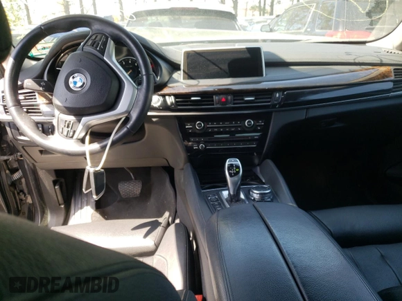 2015 BMW X6 xDrive35i with VIN 5UXKU2C50F0N76663, listed as a Copart auction lot 44454163 with 122,531 mi miles. Bid and sale history available at carsss.com. Image 8.