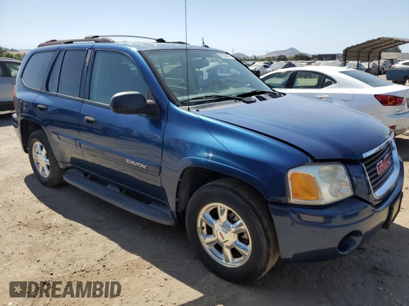 2005 GMC Envoy SLE with VIN 1GKDS13S452173325, listed as a Copart auction lot 61304205 with 155,501 mi miles and Clean title. Bid and sale history available at DreamBid. Image 4.