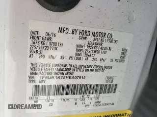 2017 Ford Expedition EL Limited with VIN 1FMJK1KT8HEA07915, listed as a Copart auction lot 48438235 with 147,301 mi miles and Salvage Title. Bid and sale history available at carsss.com. Image 15.