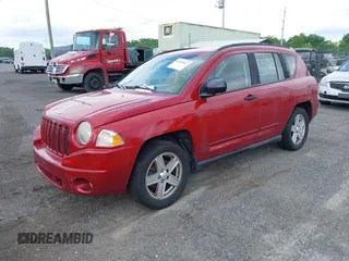 2008 Jeep Compass Sport with VIN 1J8FF47W38D528932, listed as a IAAI auction lot 42123017 with Not Provided miles and . Bid and sale history available at carsss.com. Image 2.