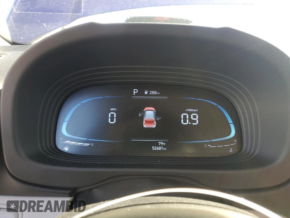 2023 Hyundai Venue Limited with VIN KMHRC8A30PU215947, listed as a Copart auction lot 53524615 with 52,681 mi miles and Salvage Title. Bid and sale history available at DreamBid. Image 9.