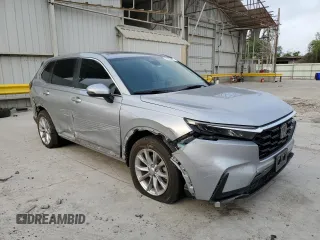 2024 Honda CR-V EX-L with VIN 2HKRS3H78RH304097, listed as a Copart auction lot 51992155 with 60,763 mi miles and Salvage Title. Bid and sale history available at DreamBid. Image 4.