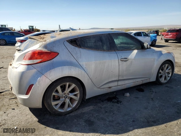 2016 Hyundai Veloster with VIN KMHTC6AD7GU280426, listed as a Copart auction lot 77609894 with 0 mi miles and Salvage Title. Bid and sale history available at carsss.com. Image 3.