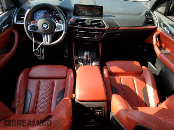 2020 BMW X3 M Competition with VIN 5YMTS0C00L9B87978, listed as a Copart auction lot 66391204 with 49,431 mi miles and Salvage Title. Bid and sale history available at carsss.com. Image 8.