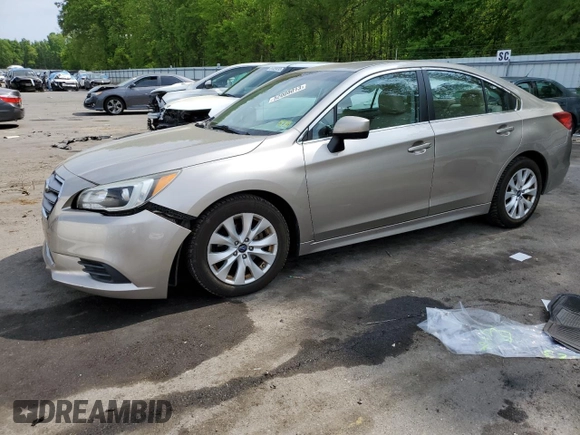 2015 Subaru Legacy 2.5i Premium with VIN 4S3BNAC64F3012739, listed as a Copart auction lot 52008013 with 29,710 mi miles. Bid and sale history available at carsss.com. Image 1.