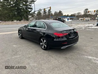 2022 Mercedes-Benz C 300 with VIN W1KAF4GBXNR020430, listed as a Copart auction lot 48009055 with 82,657 mi miles and Clean Title. Bid and sale history available at DreamBid. Image 3.