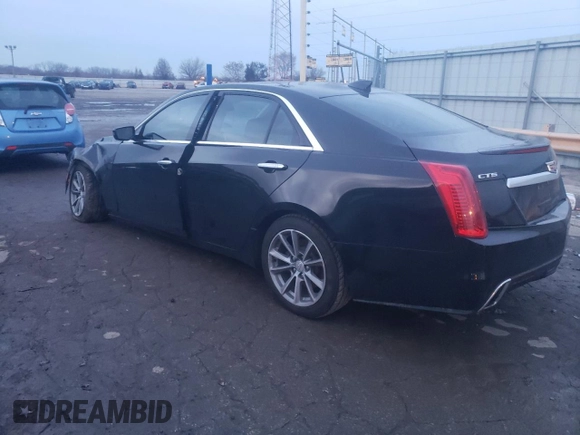 2019 Cadillac CTS Sedan Luxury RWD with VIN 1G6AR5SS9K0100383, listed as a Copart auction lot 85297504 with 106,952 mi miles and Salvage Title. Bid and sale history available at carsss.com. Image 2.
