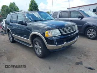 2005 Ford Explorer Eddie Bauer with VIN 1FMZU74K15UB12477, listed as a IAAI auction lot 42779084 with 229,127 mi miles and . Bid and sale history available at DreamBid. Image 1.