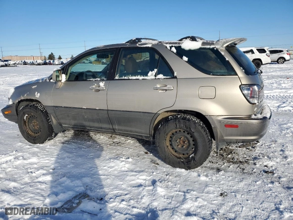 2003 Lexus RX 300 with VIN JTJGF10U730163543, listed as a Copart auction lot 42992005 with 187,375 mi miles and Salvage Title. Bid and sale history available at carsss.com. Image 2.