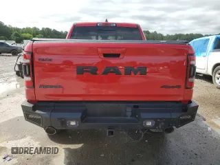 2019 Ram 1500 Rebel with VIN 1C6SRFLT9KN565772, listed as a Copart auction lot 58992825 with Not provided miles and Salvage title. Bid and sale history available at DreamBid. Image 6.