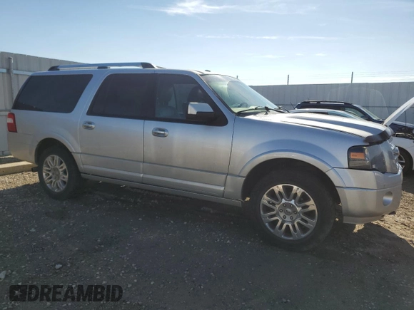 2014 Ford Expedition Max Limited with VIN 1FMJK2A57EEF29357, listed as a Copart auction lot 58435855 with 155,343 mi miles and Salvage title. Bid and sale history available at DreamBid. Image 4.