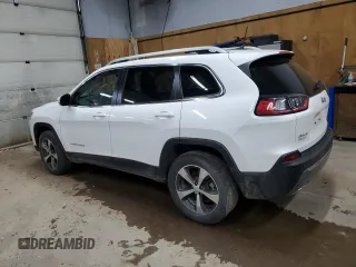 2021 Jeep Cherokee Limited with VIN 1C4PJMDX3MD229961, listed as a Copart auction lot 58668185 with 33,092 mi miles and Clean title. Bid and sale history available at DreamBid. Image 2.