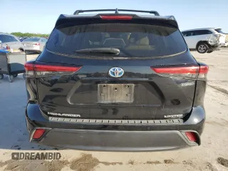 2023 Toyota Highlander Hybrid Limited with VIN 5TDXBRCH6PS576682, listed as a Copart auction lot 52722775 with 157,933 mi miles and Salvage title. Bid and sale history available at DreamBid. Image 6.