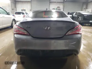 2015 Hyundai Genesis Coupe 3.8L Base with VIN KMHHT6KJ4FU128421, listed as a Copart auction lot 83052144 with 66,571 mi miles and Salvage title. Bid and sale history available at DreamBid. Image 6.