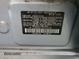 2016 Subaru Crosstrek Limited с VIN JF2GPAKC2GH328296, выставлен на аукционе Copart как лот 56515305 с пробегом 102 318 миль миль и Списание • Salvage title. История ставок и продаж доступна на DreamBid. Изображение 13.